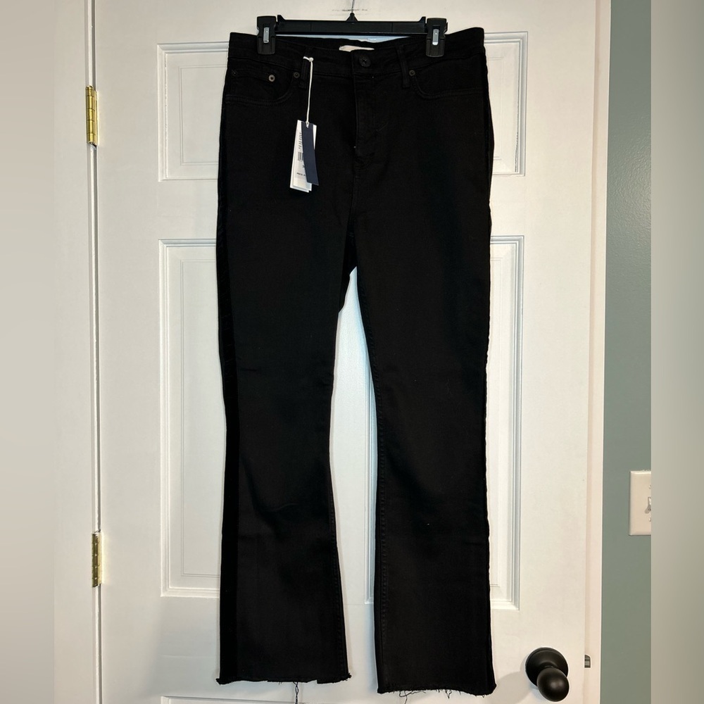 Vineyard Vines Kick Flare Black Denim NWT